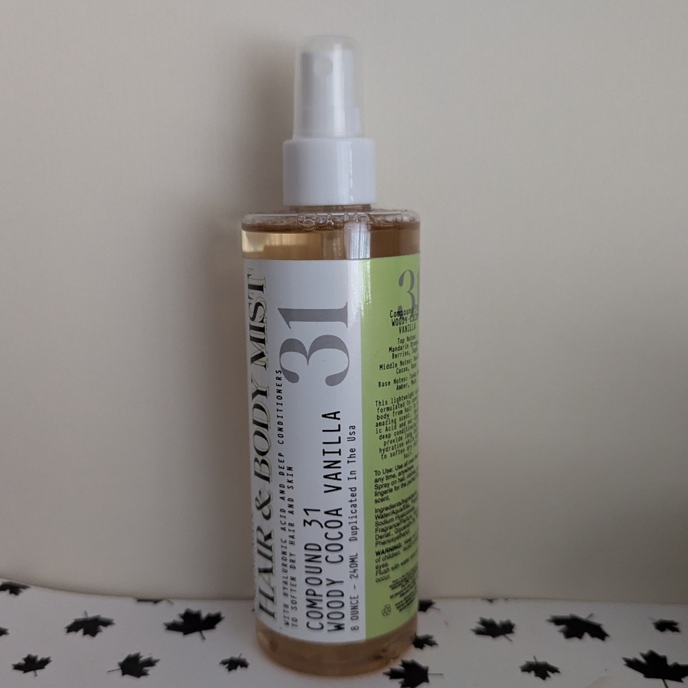 MIIM MIIC Hair And Body - Compound 31 Woody Cocoa Vanilla